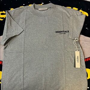 Essentials Gray Short Sleeve Tee